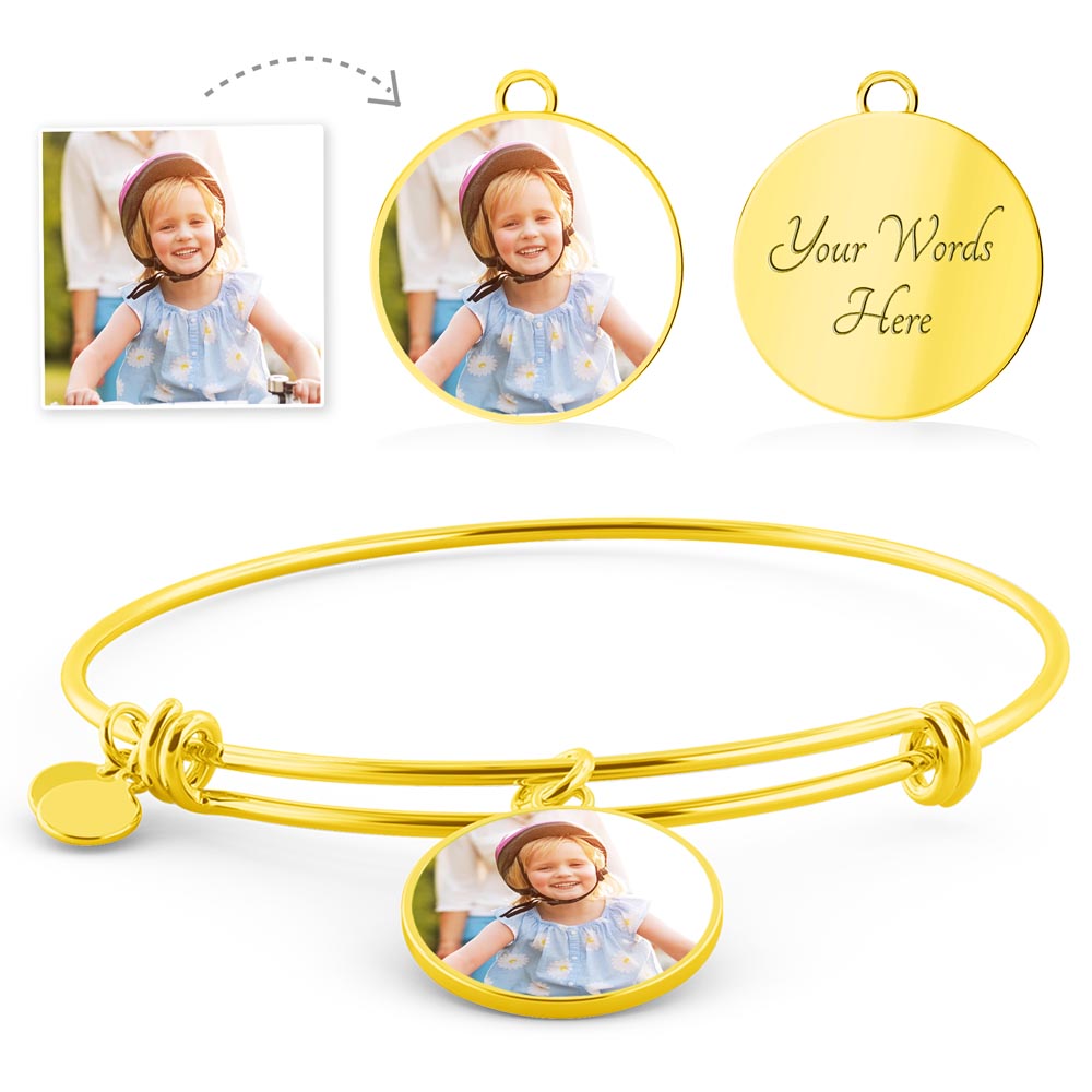 Loving Auntie Pic Circle Bangle