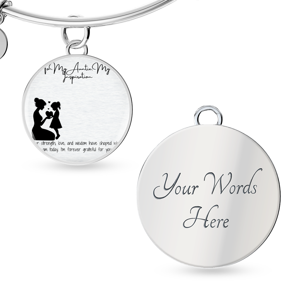 Inspiration Auntie Pic Circle Bangle