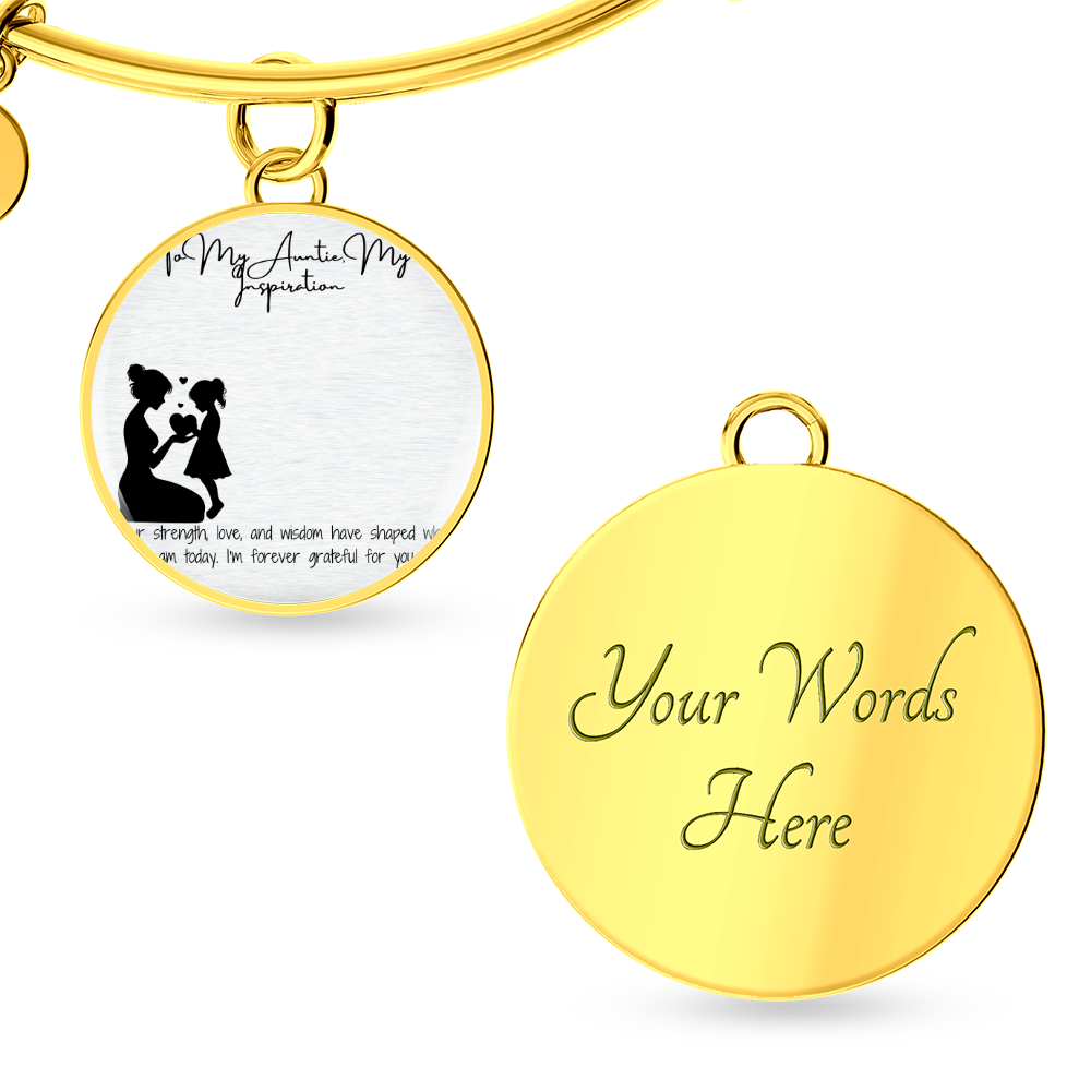 Inspiration Auntie Pic Circle Bangle