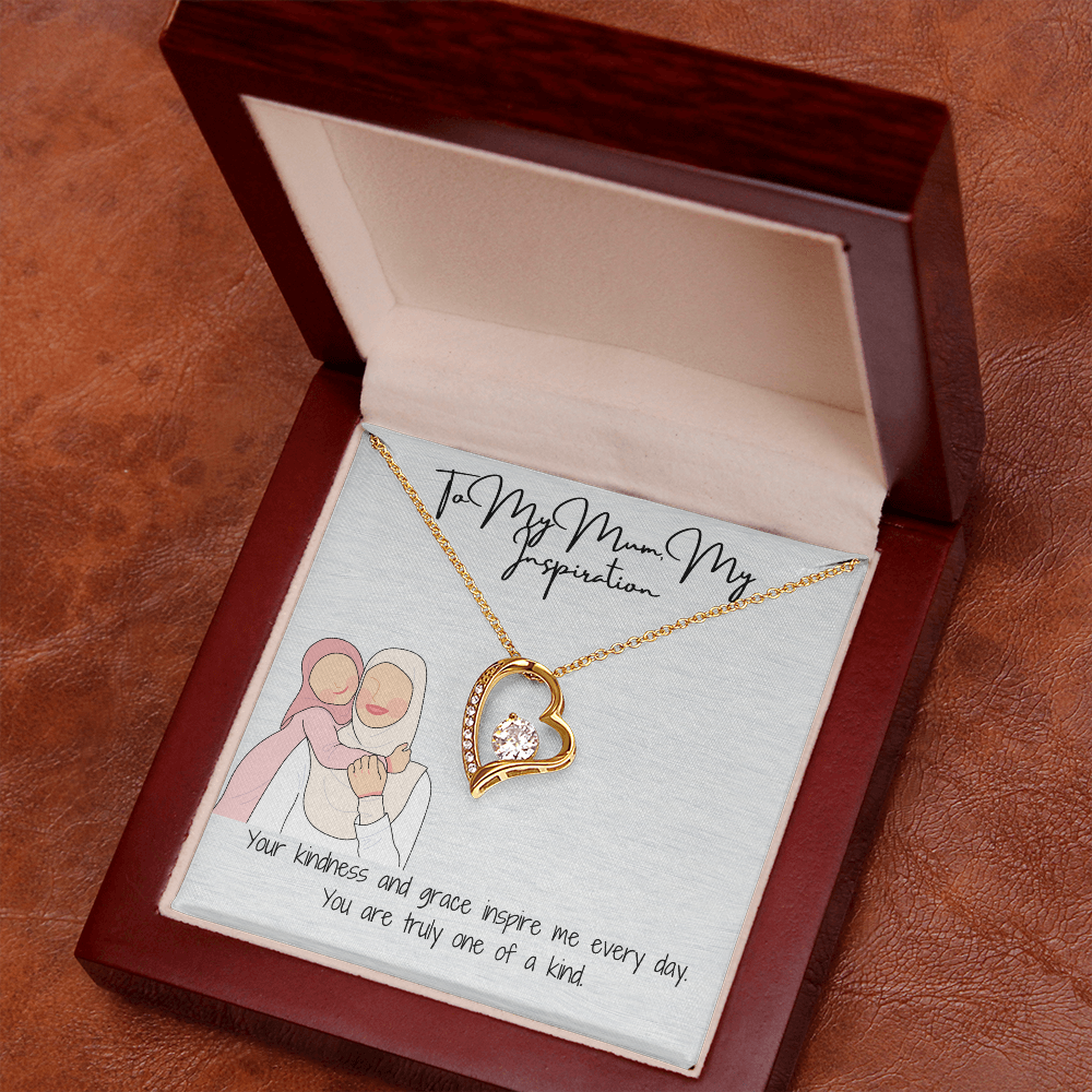 Forever Love Necklace A Heartfelt Gift for My Lovely Mom