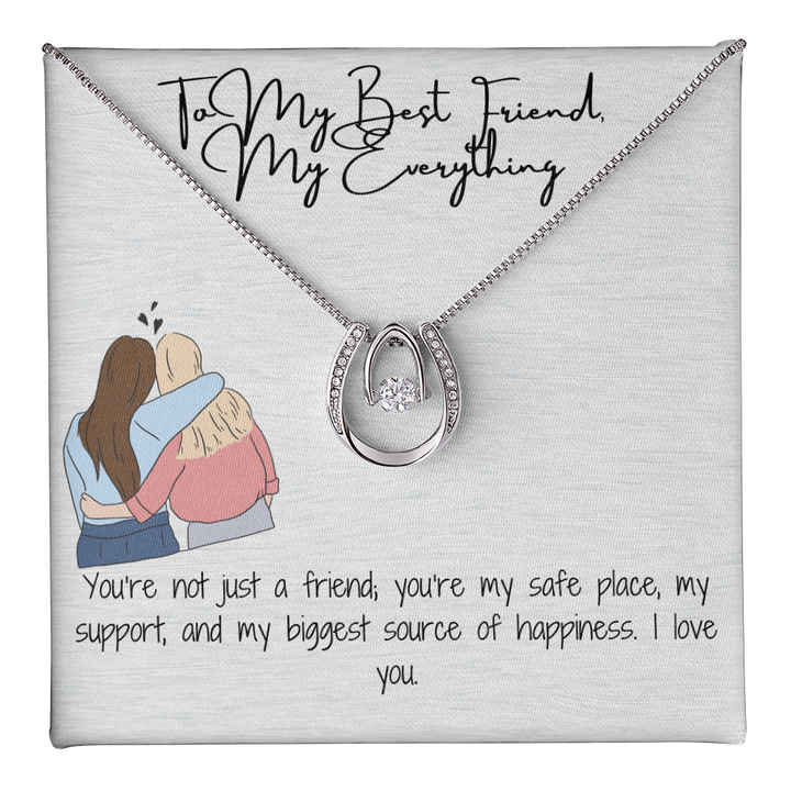 My Everything Bestfriend Luck  Necklace