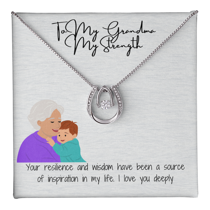 "Grandma's Good Fortune"  Lucky in Love Necklace
