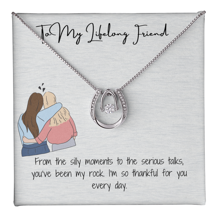 Lifelong Bestfriend Luck  Necklace