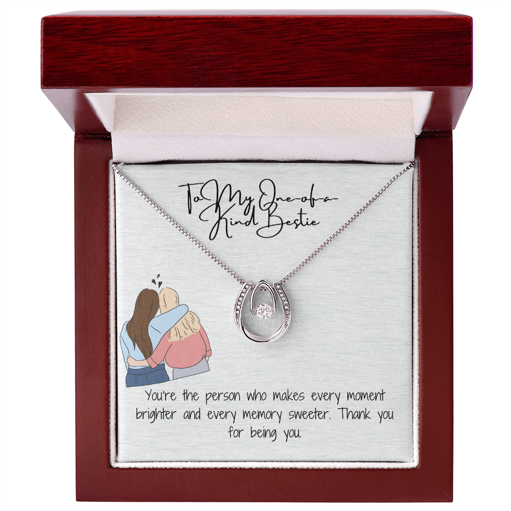 Kind Bestfriend Luck  Necklace