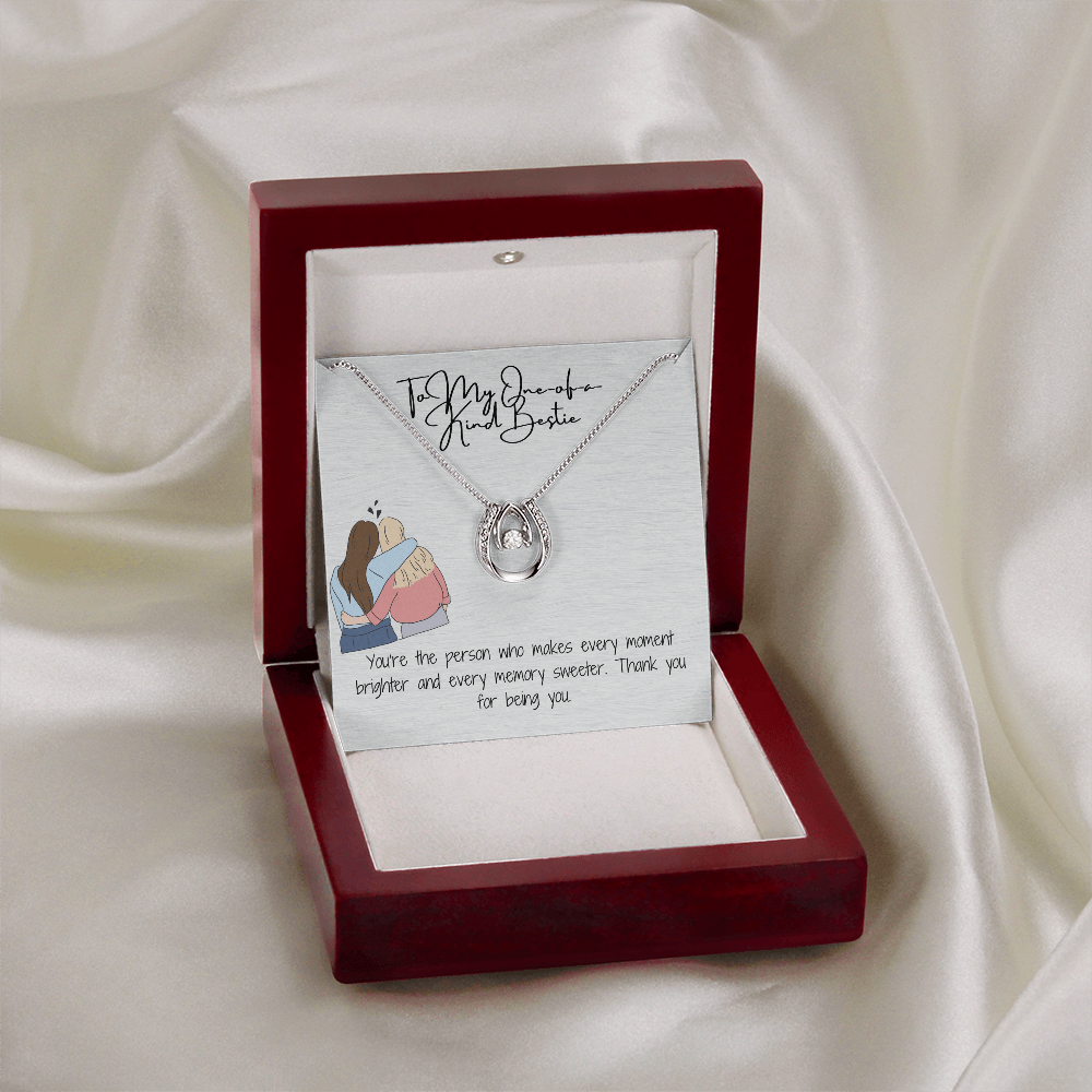 Kind Bestfriend Luck  Necklace