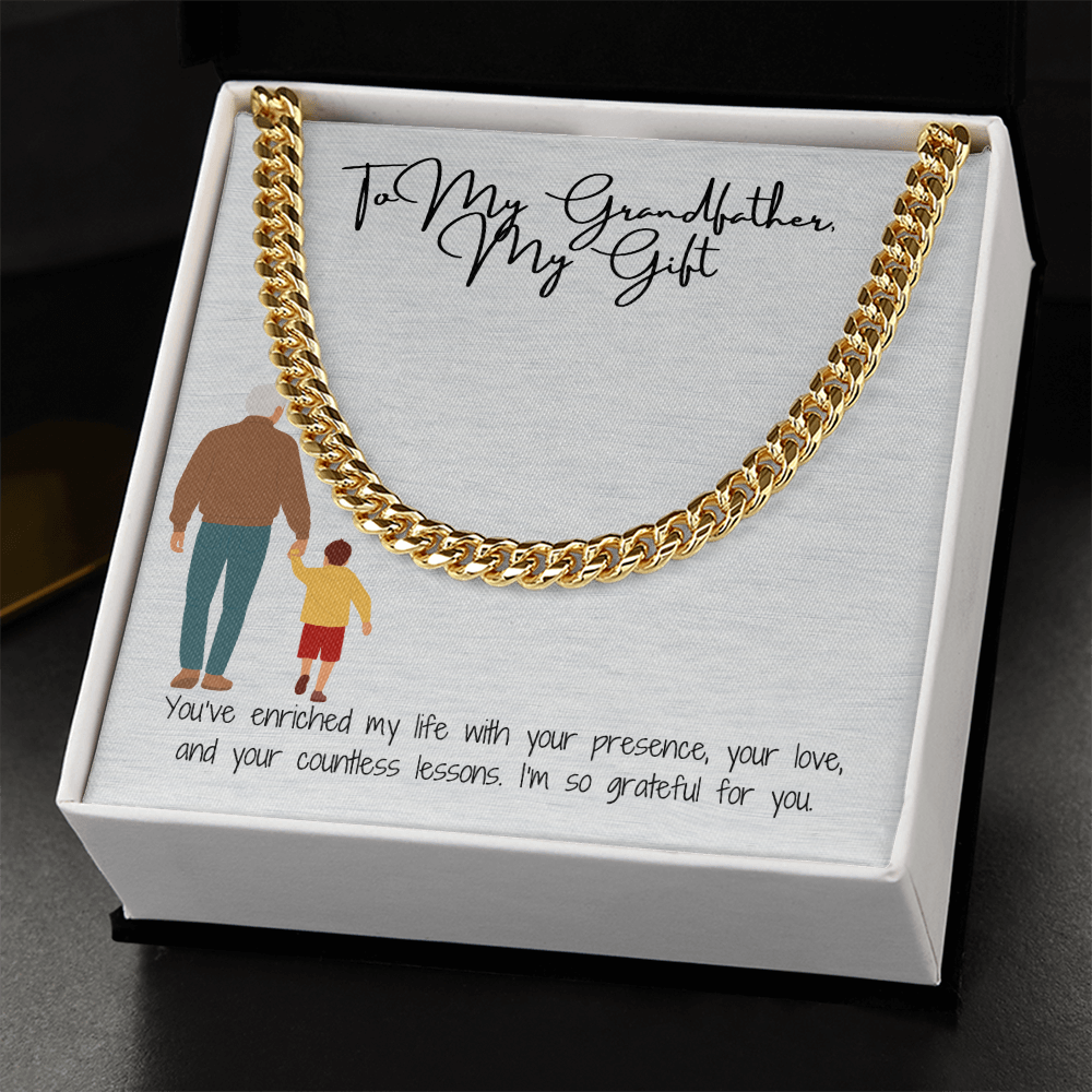 "Strength & Honor: A Grandfather's Chain"
