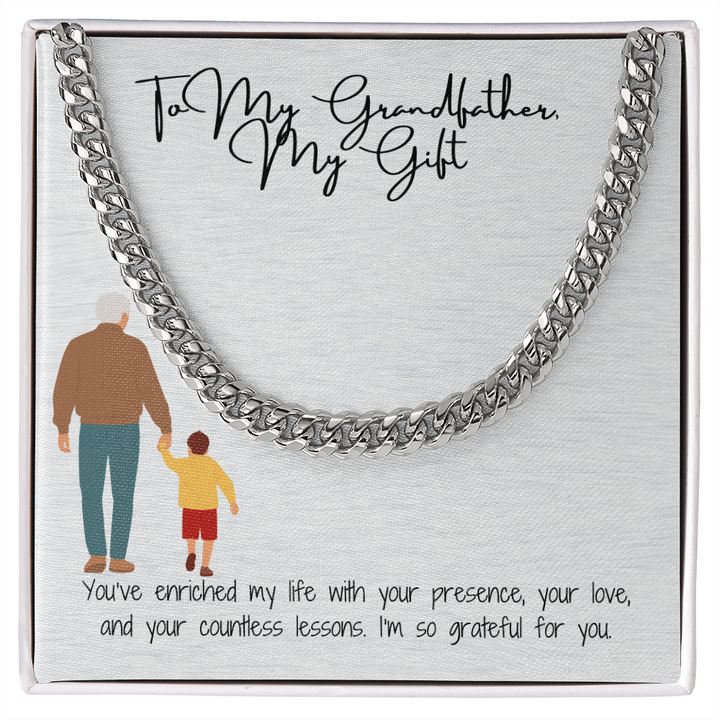 "Strength & Honor: A Grandfather's Chain"