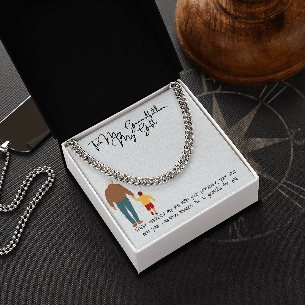 "Strength & Honor: A Grandfather's Chain"
