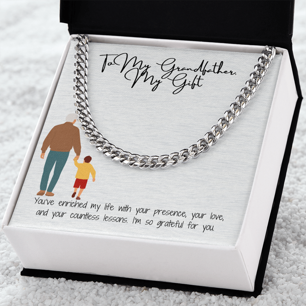 "Strength & Honor: A Grandfather's Chain"