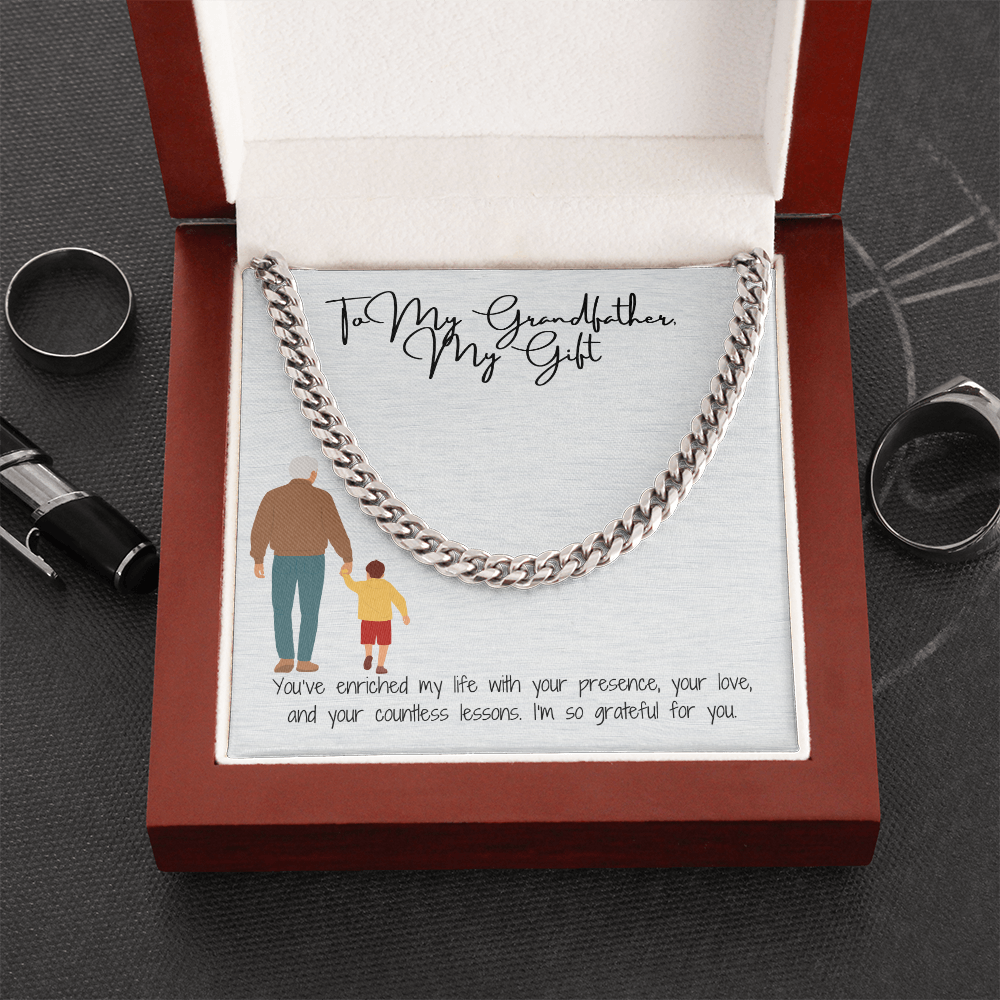 "Strength & Honor: A Grandfather's Chain"