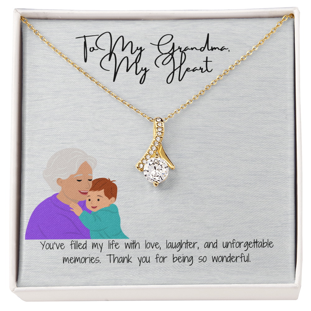 Radiant & Elegant  Alluring Beauty Necklace for Grandma