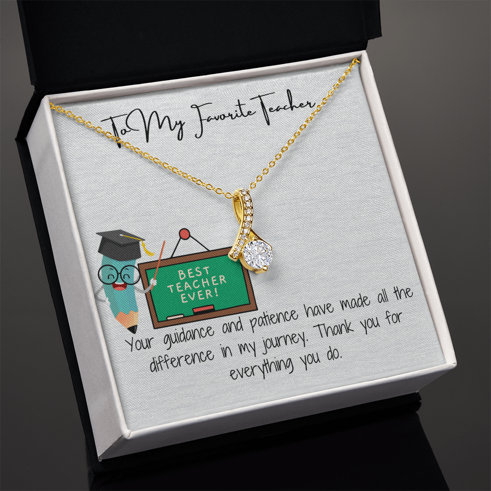 "To My Teacher  A Token of Alluring Beauty"