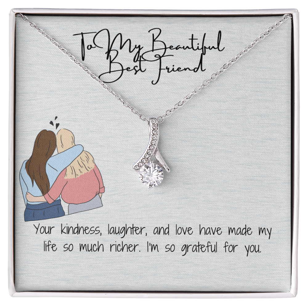 Alluring Beauty Necklace Unveil the Beauty of True Friendship
