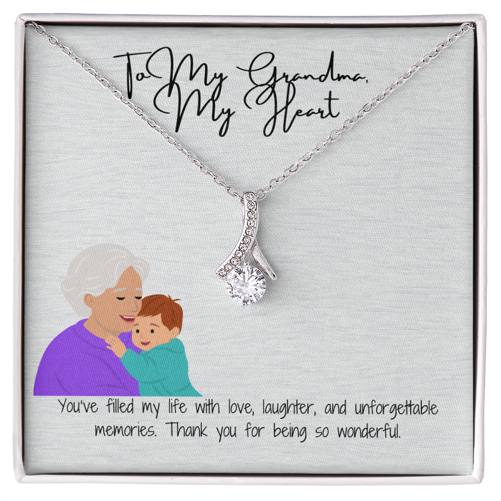 Radiant & Elegant  Alluring Beauty Necklace for Grandma