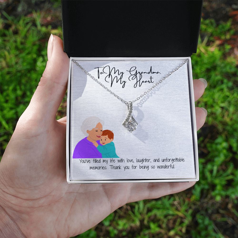Radiant & Elegant  Alluring Beauty Necklace for Grandma