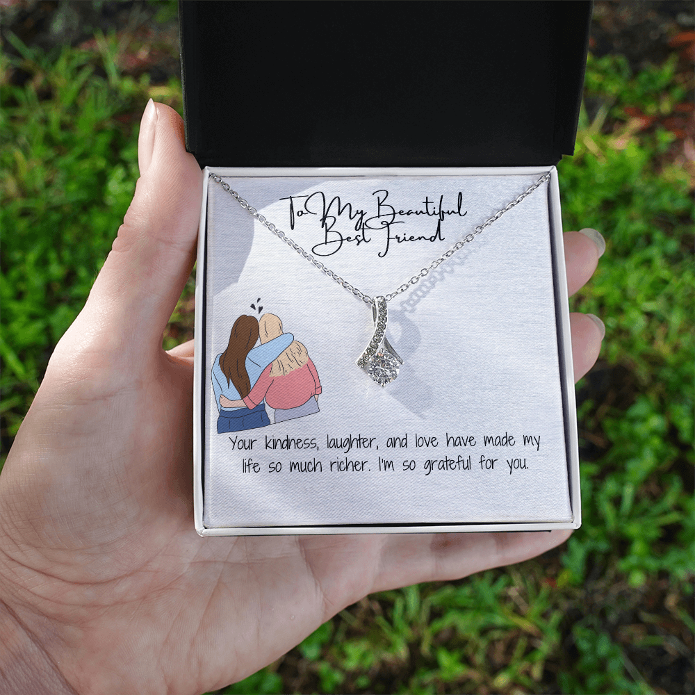 Alluring Beauty Necklace Unveil the Beauty of True Friendship