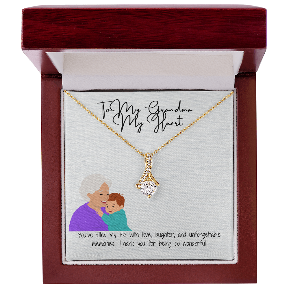Radiant & Elegant  Alluring Beauty Necklace for Grandma