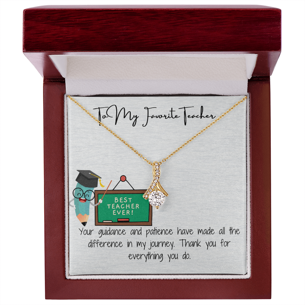 "To My Teacher  A Token of Alluring Beauty"