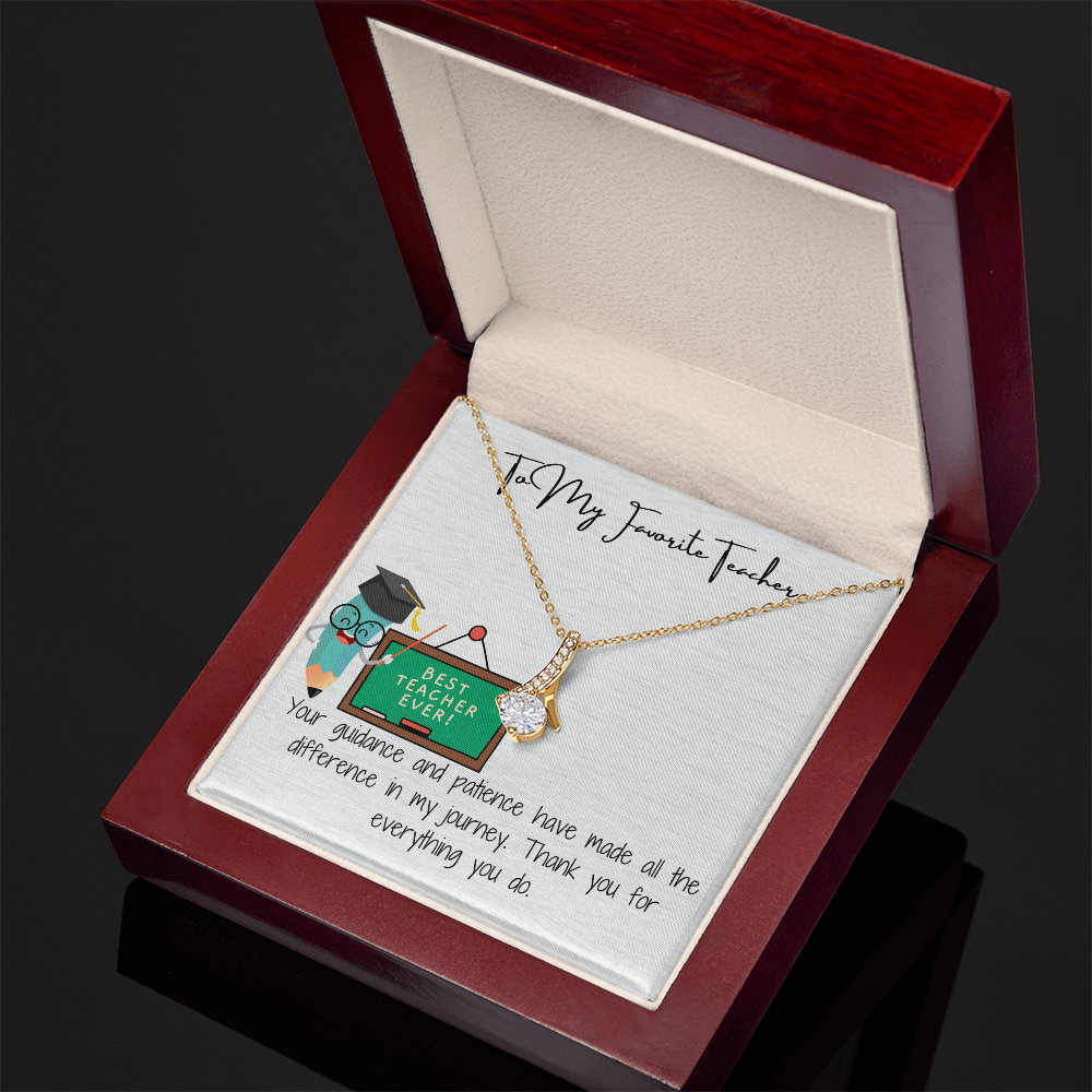"To My Teacher  A Token of Alluring Beauty"