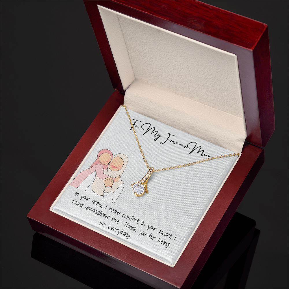 "Alluring Beauty" Sparkling Pendant Necklace  Effortless Elegance for Any Occasion