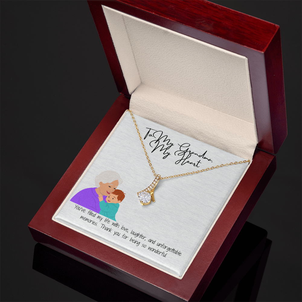 Radiant & Elegant  Alluring Beauty Necklace for Grandma