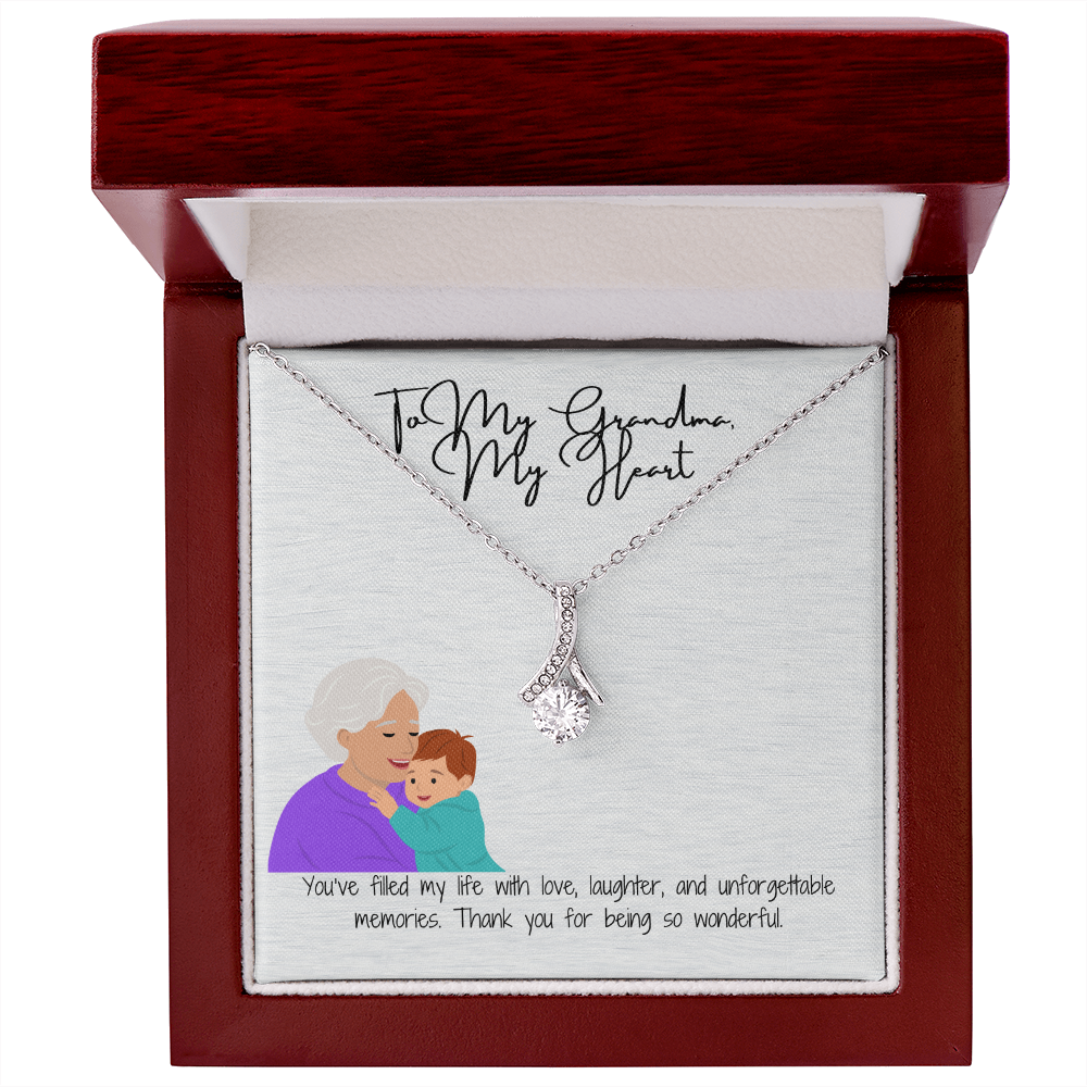 Radiant & Elegant  Alluring Beauty Necklace for Grandma