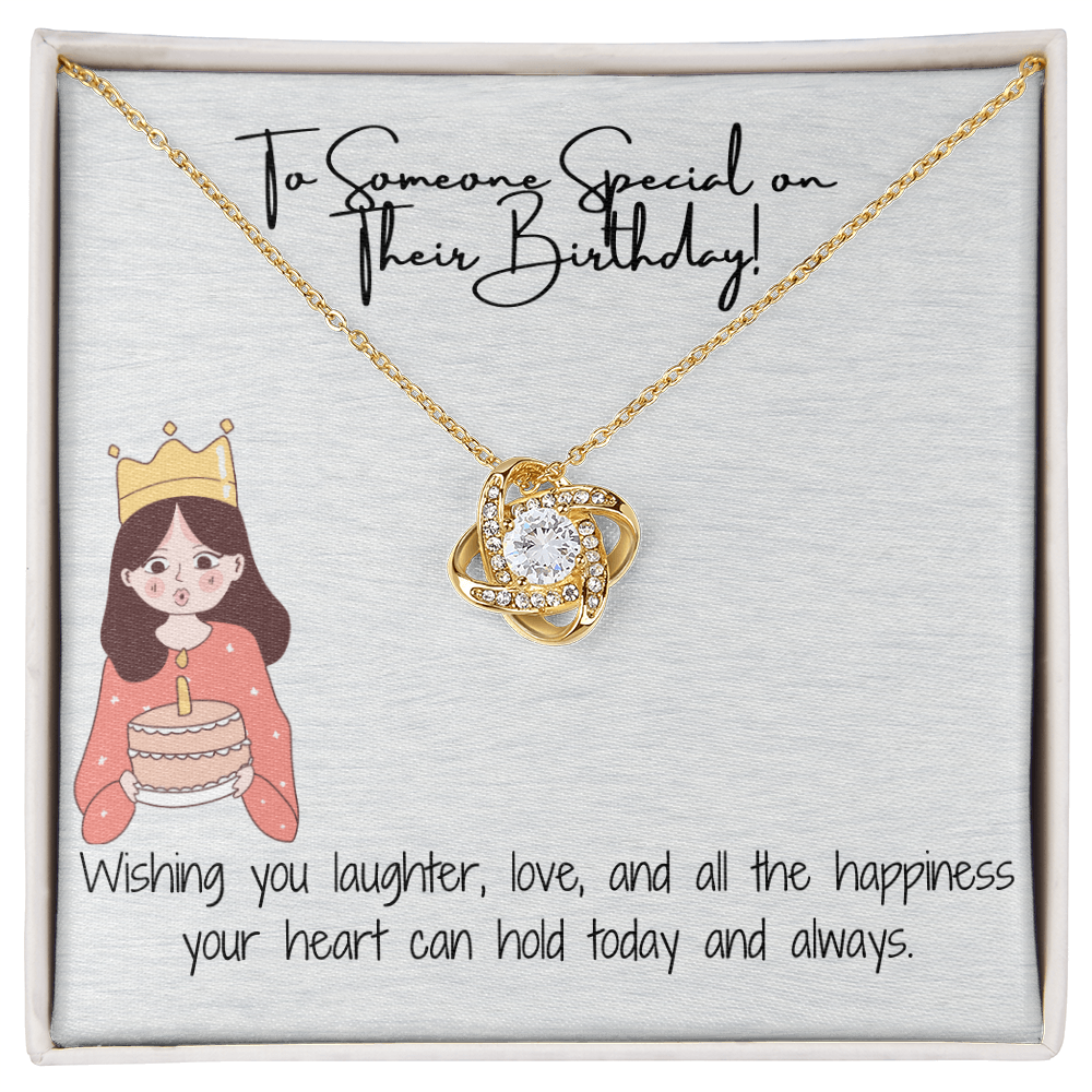 Birthday Queen Charm Necklace