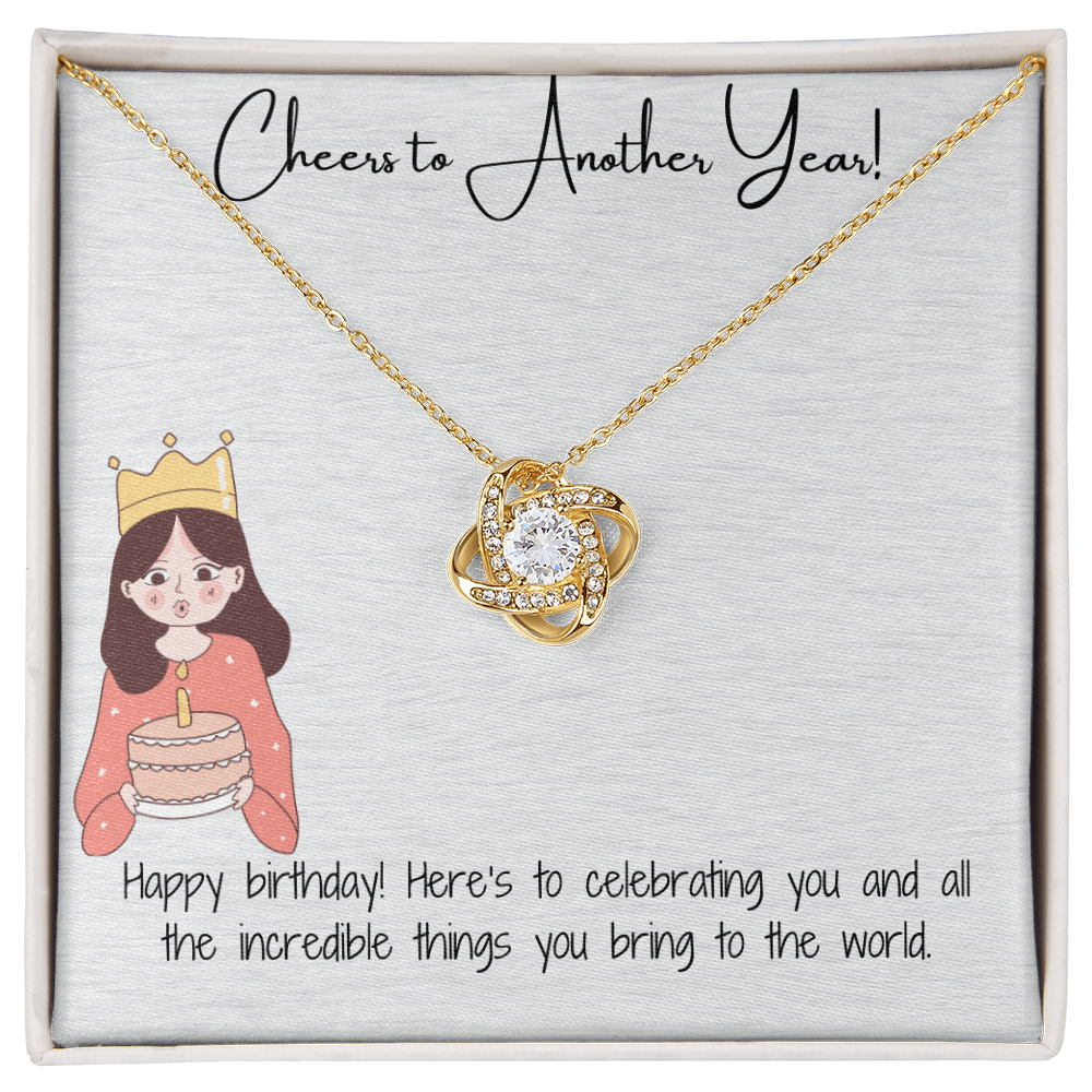 Birthday Wishes Sparkle Necklace