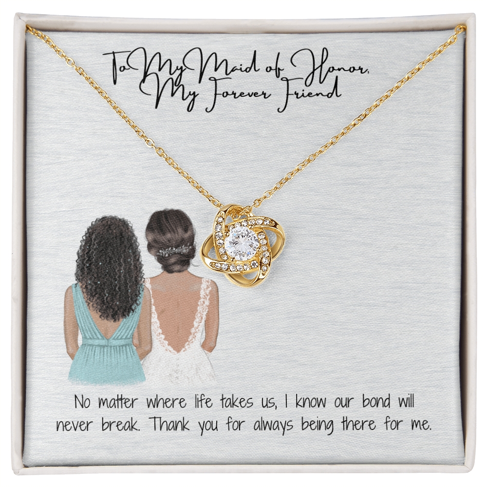 Forever Friend Knot Necklace