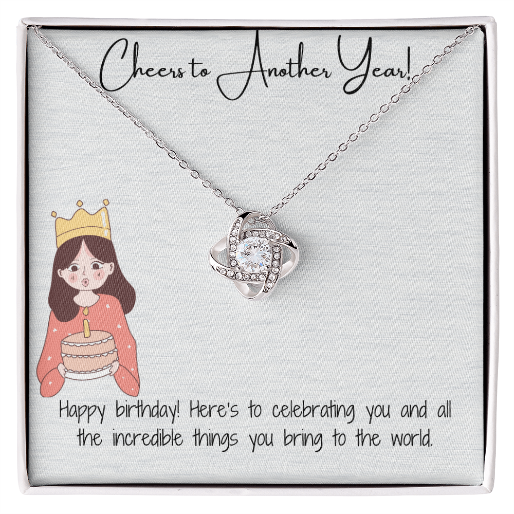 Birthday Wishes Sparkle Necklace