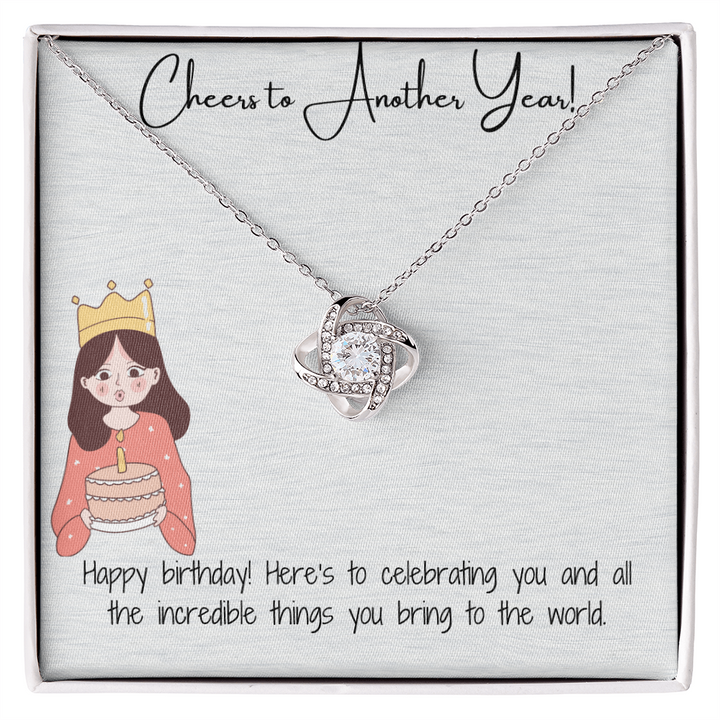 Birthday Wishes Sparkle Necklace