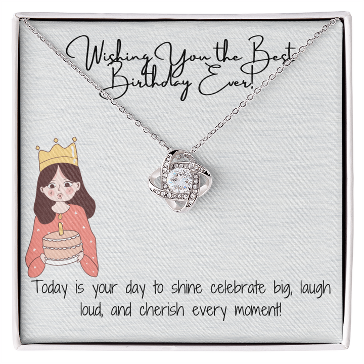 Bright Birthday Cheer Necklace