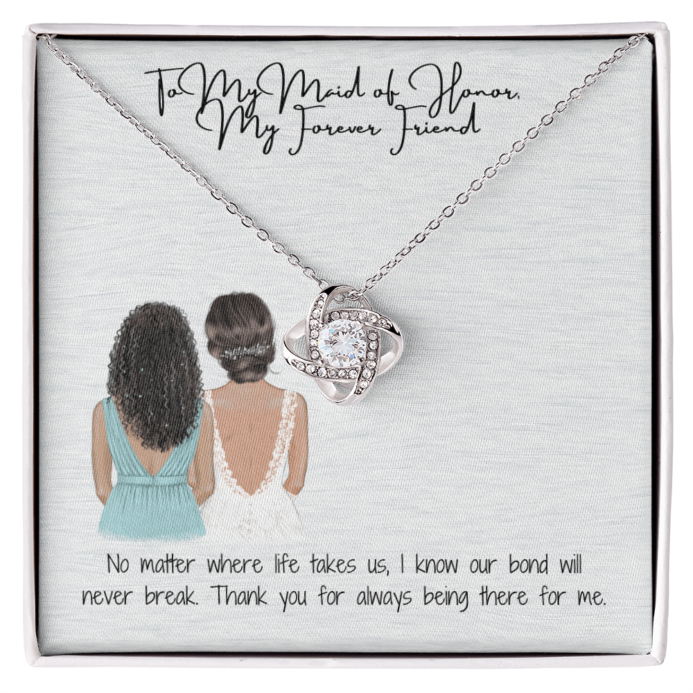 Forever Friend Knot Necklace