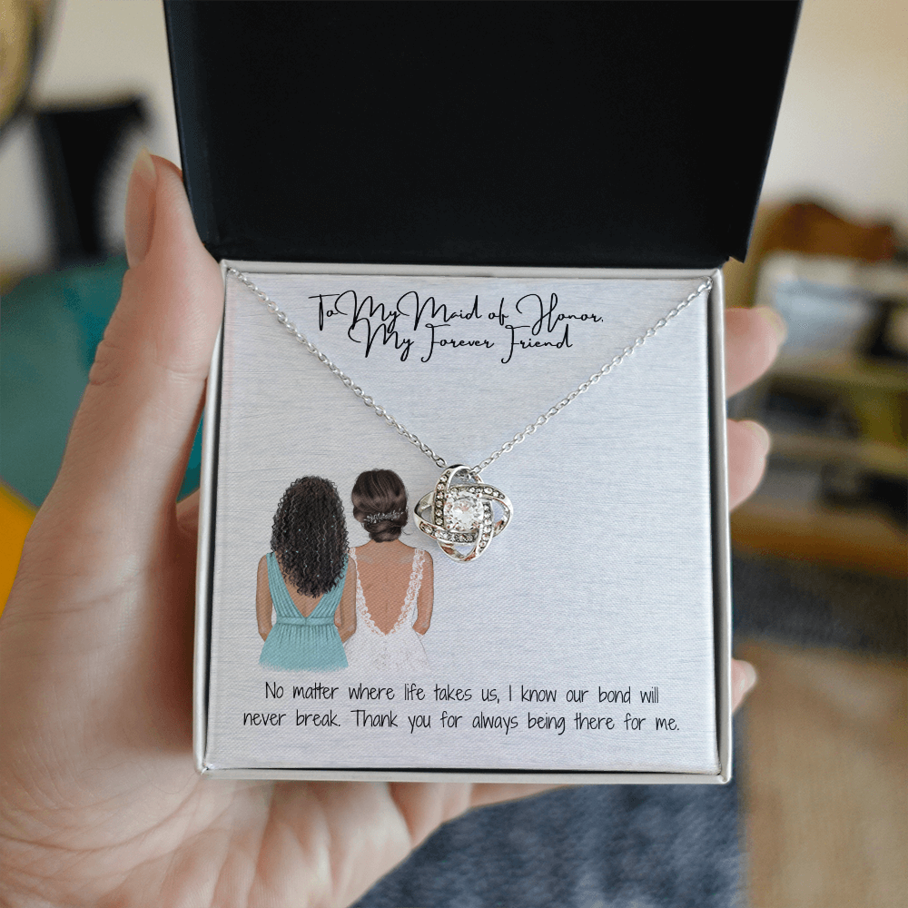 Forever Friend Knot Necklace
