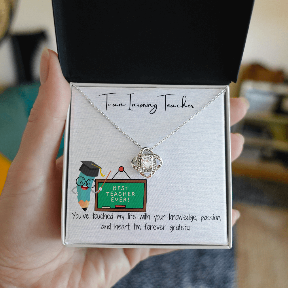 To My Teacher  The Knot That Binds Us