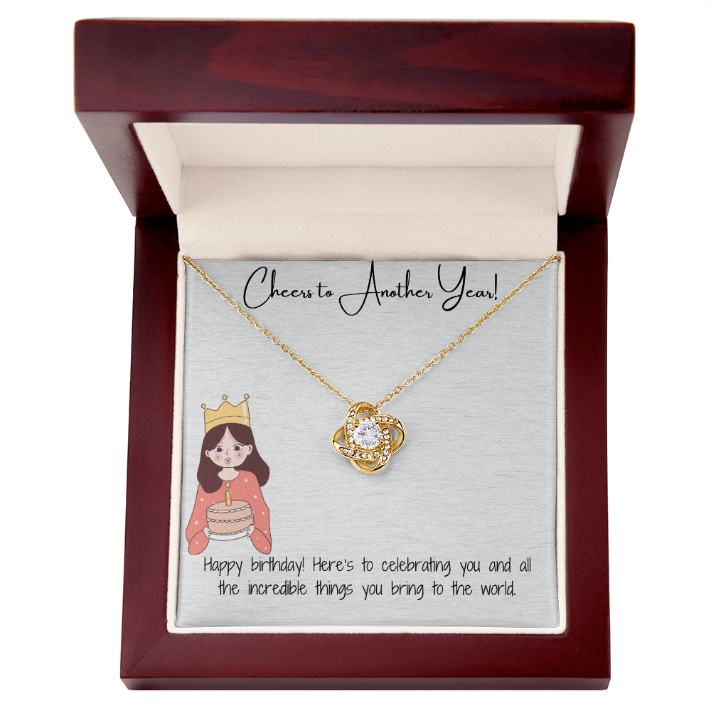 Birthday Wishes Sparkle Necklace