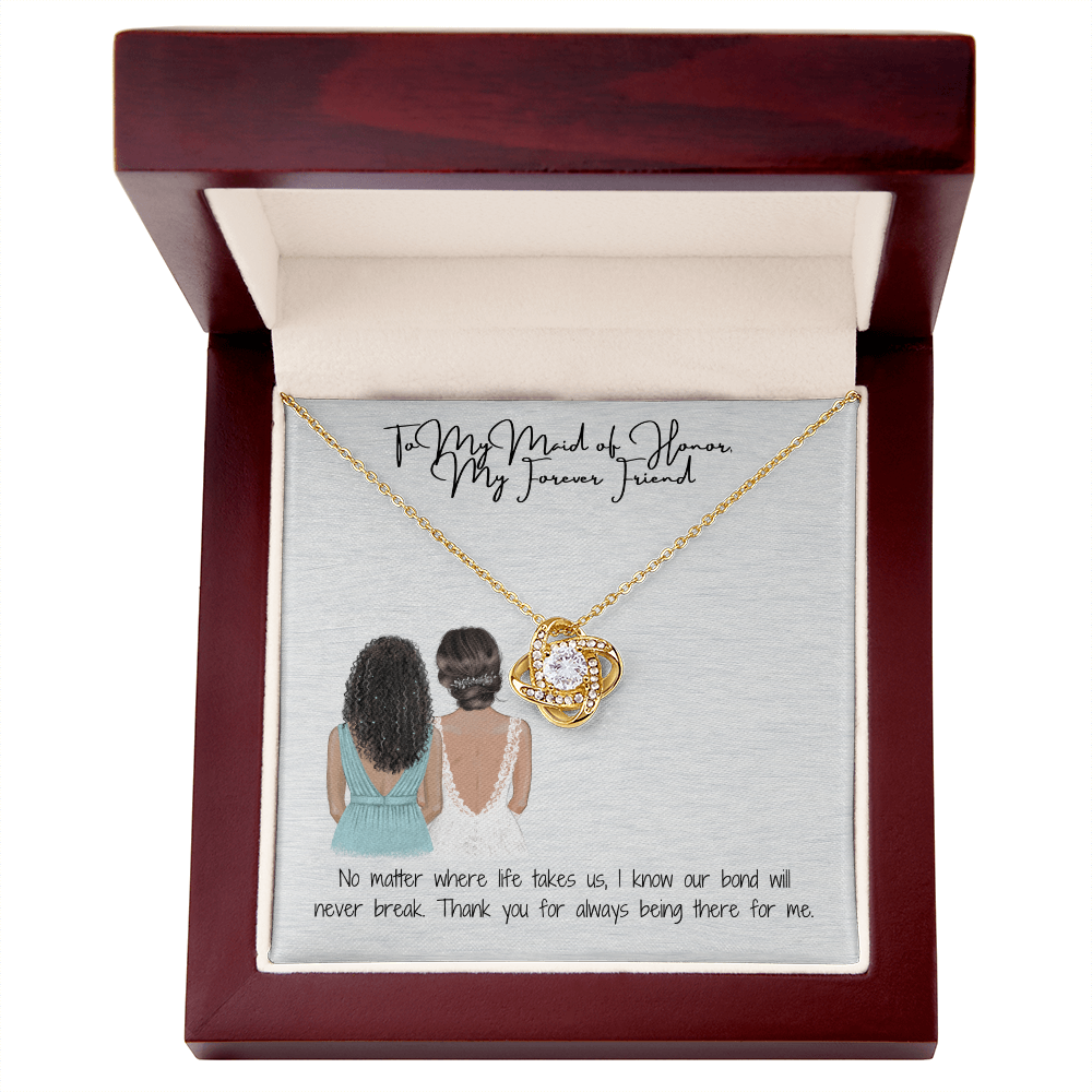 Forever Friend Knot Necklace