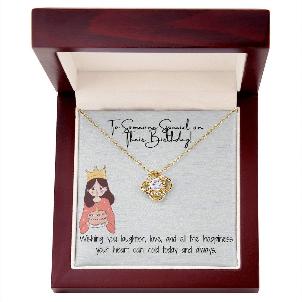 Birthday Queen Charm Necklace