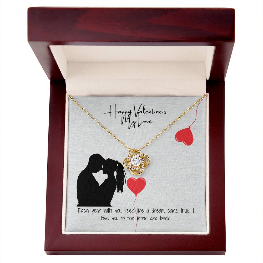 Endless Love Valentine Pendant and Gift Card Set
