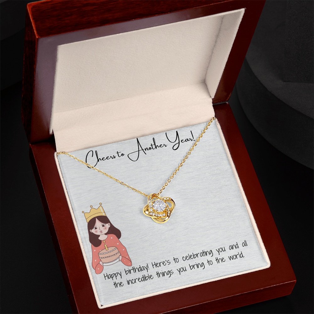 Birthday Wishes Sparkle Necklace