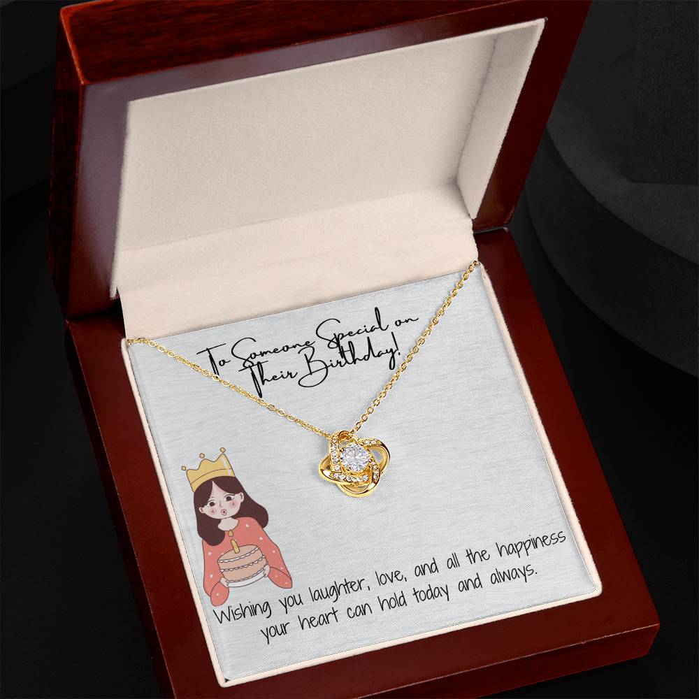 Birthday Queen Charm Necklace