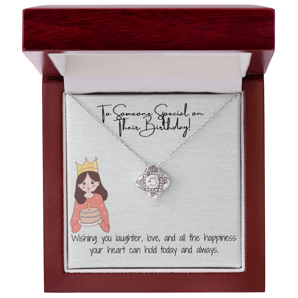 Birthday Queen Charm Necklace