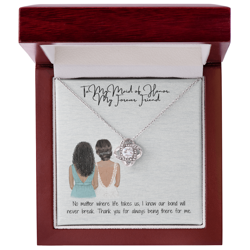 Forever Friend Knot Necklace