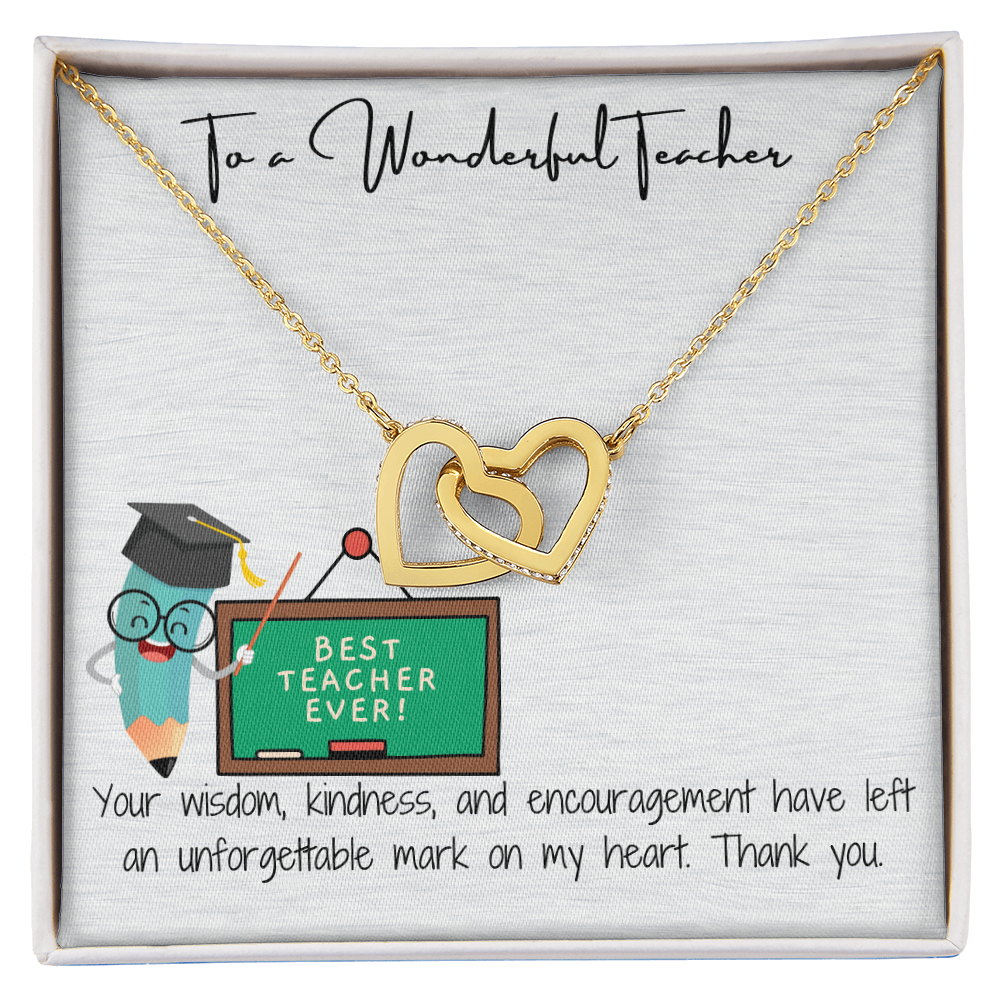 "To My Teacher Two Hearts, One Journey"