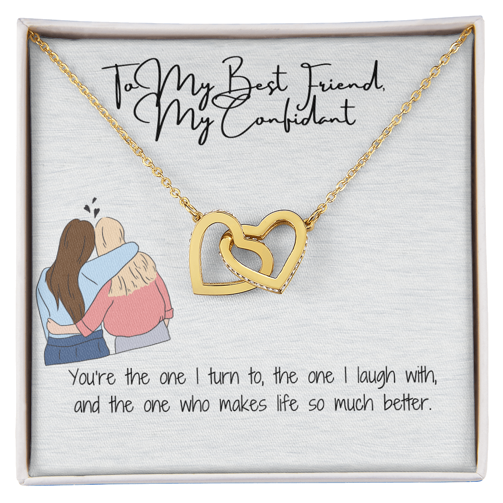 Interlocking Hearts NecklaceInterlocking Hearts Necklace