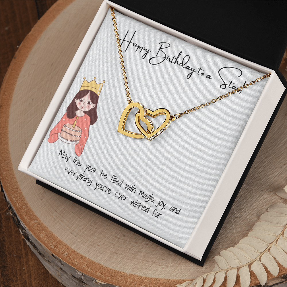 Happy Birthday Star Necklace