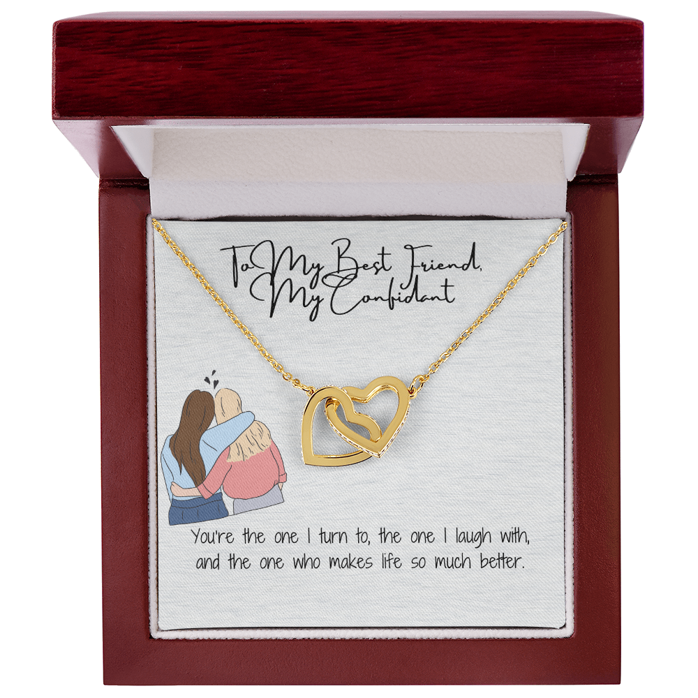 Interlocking Hearts NecklaceInterlocking Hearts Necklace
