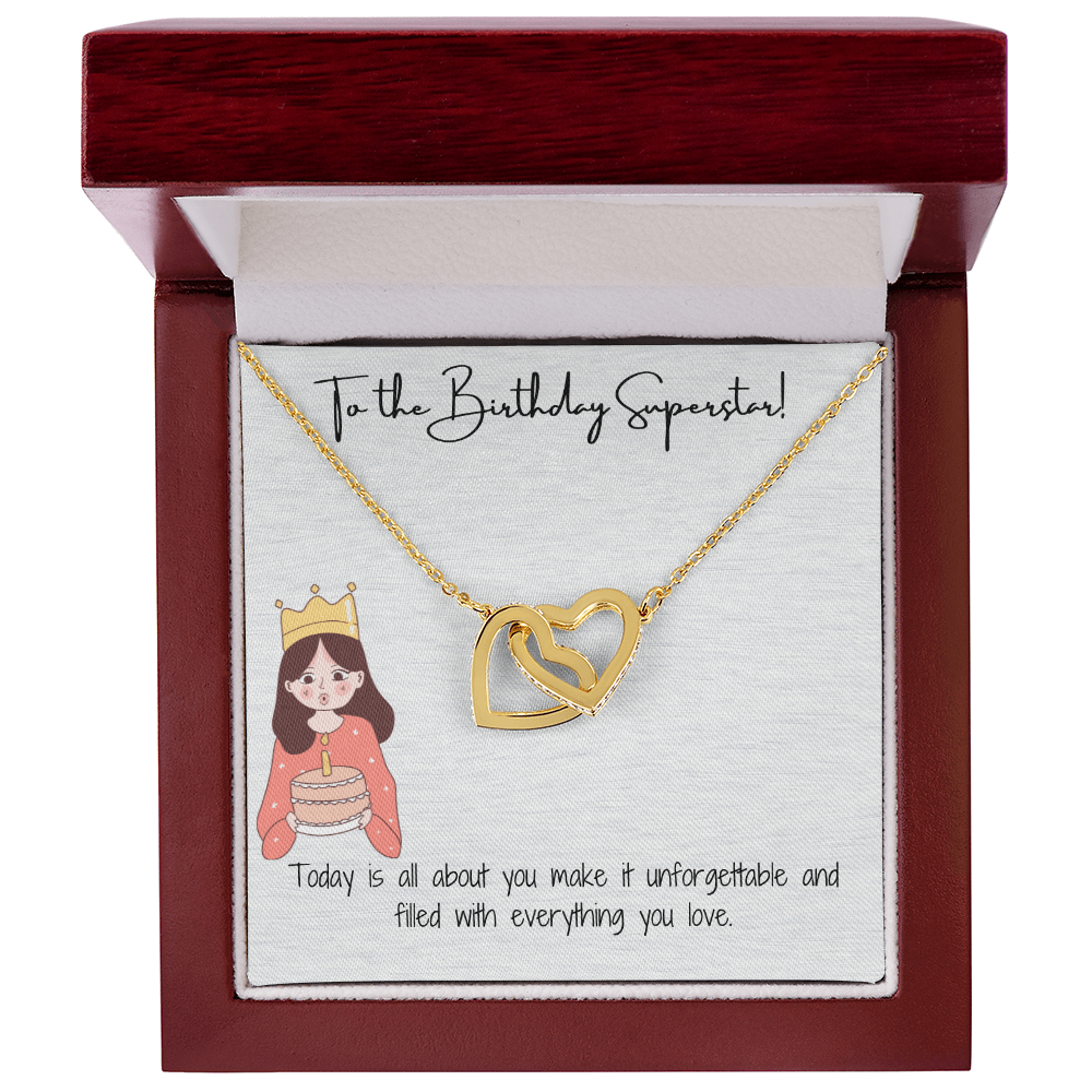 "Happy Birthday SuperStar Pendant"