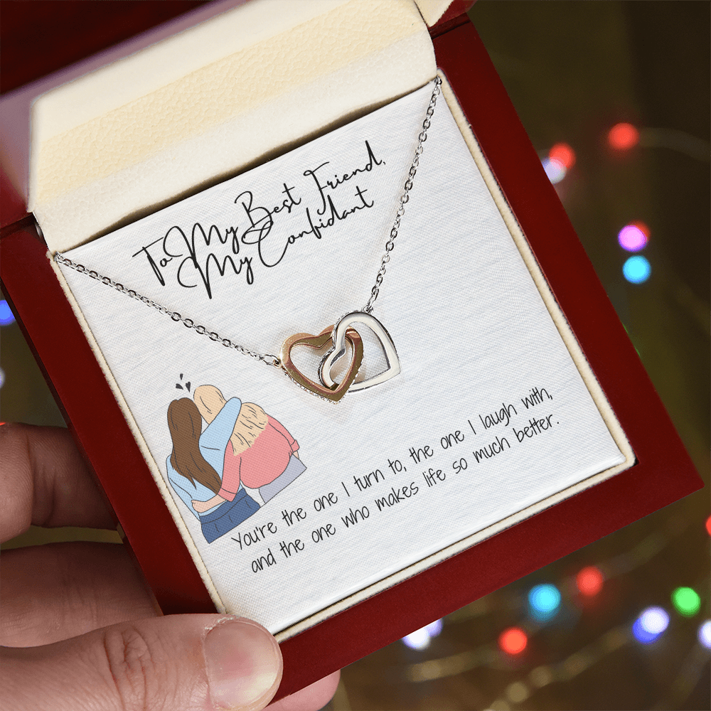Interlocking Hearts NecklaceInterlocking Hearts Necklace