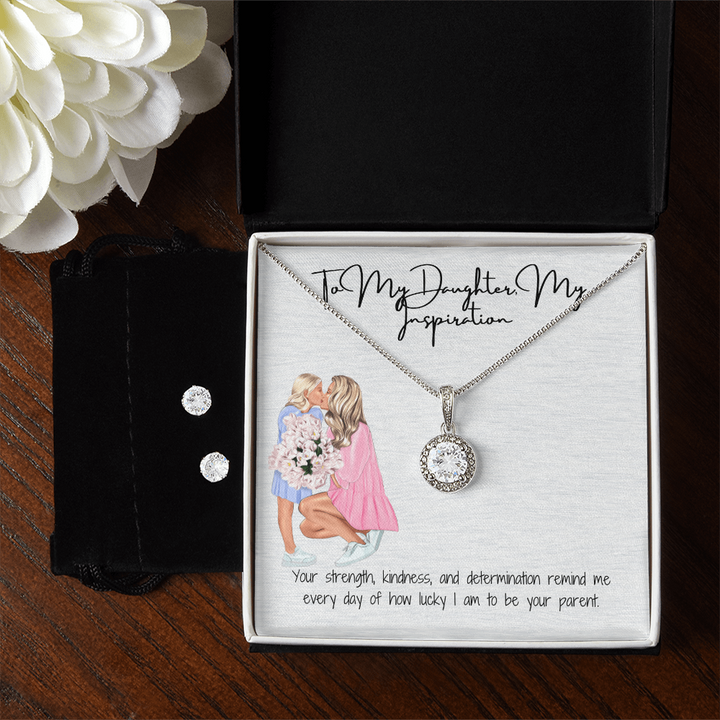 A Symbol of Strength & Light  Eternal Hope Necklace & Earring Set